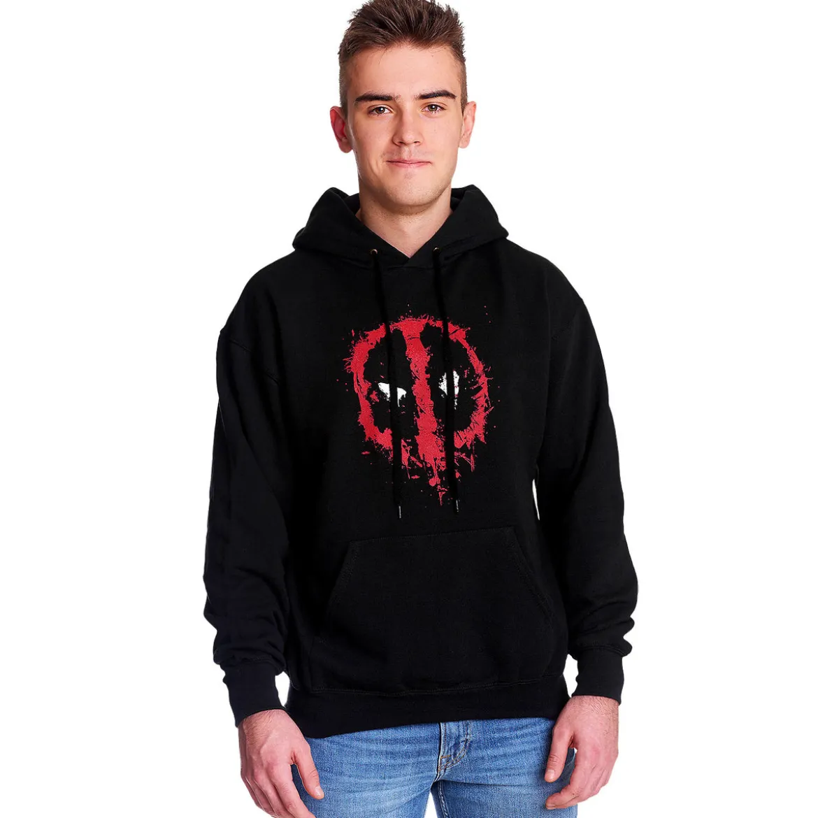 Deadpool - Logo Hoodie schwarz