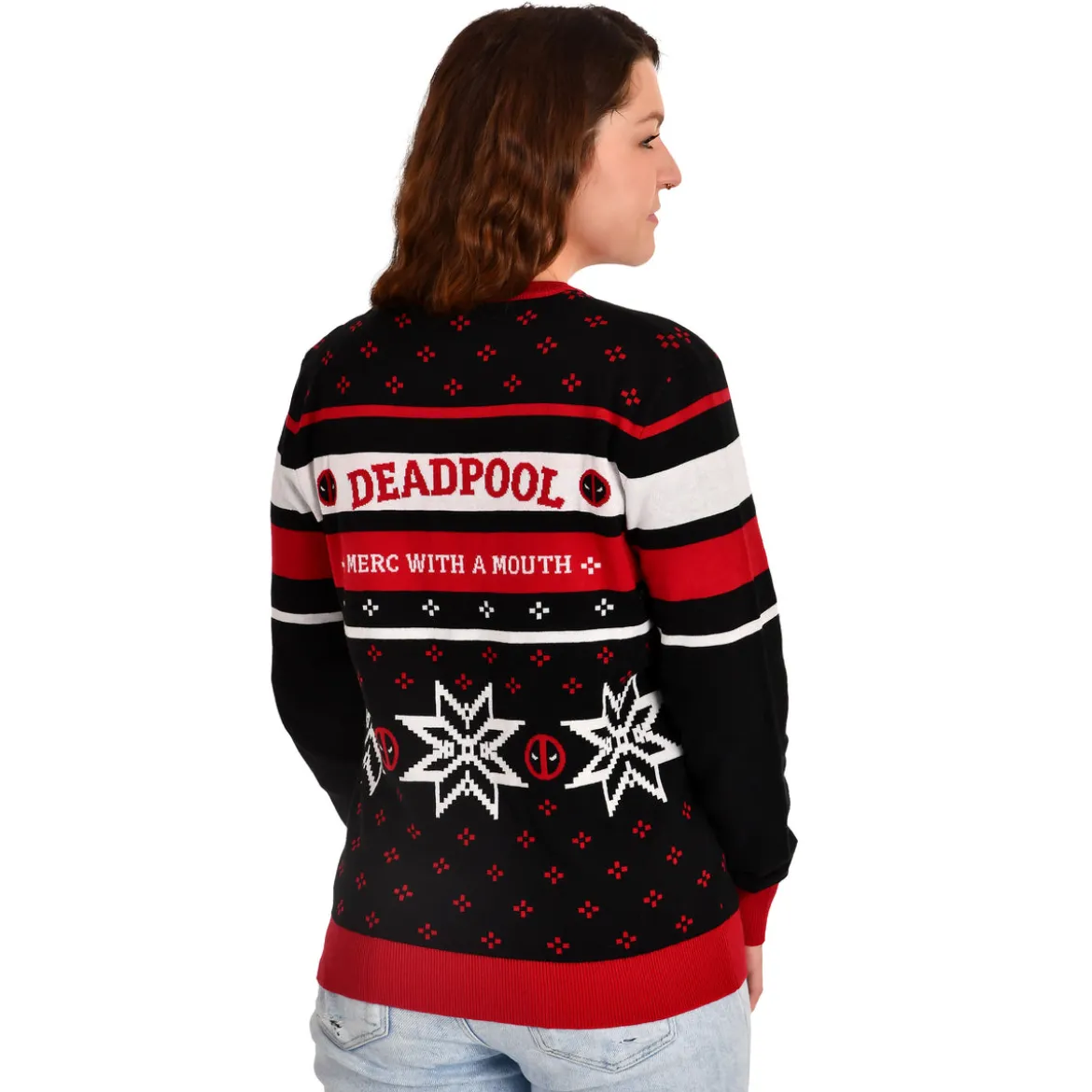 Deadpool - Logo Strickpullover