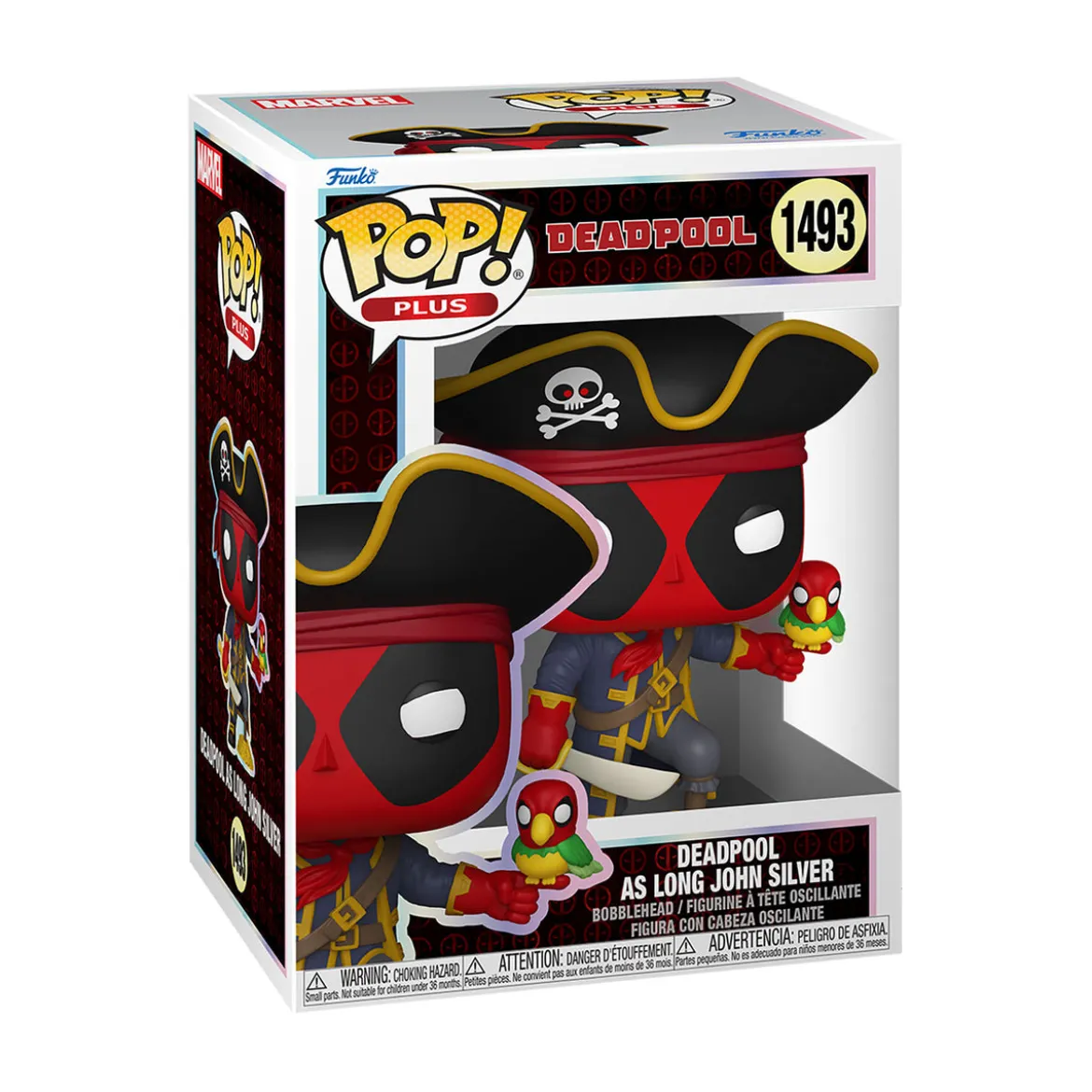 Deadpool - Long John Silver Funko Pop Wackelkopf-Figur