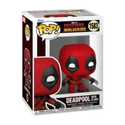 Deadpool mit Klingen Funko Pop Wackelkopf-Figur