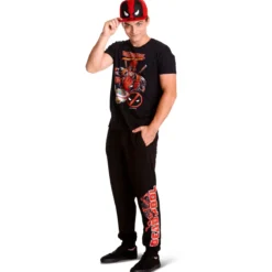 Deadpool - Relaxing Sweathose schwarz