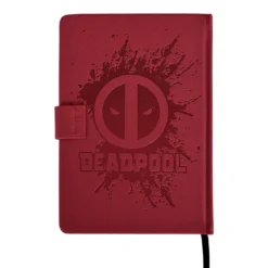 Deadpool - Splatter Logo Premium Notizbuch A5