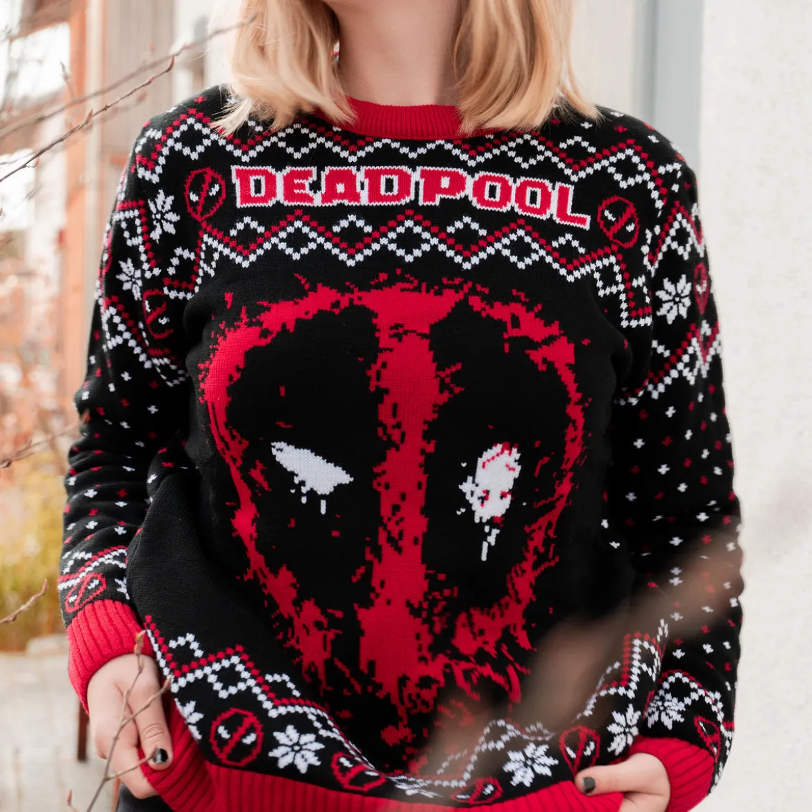 Deadpool - Spray Strickpullover