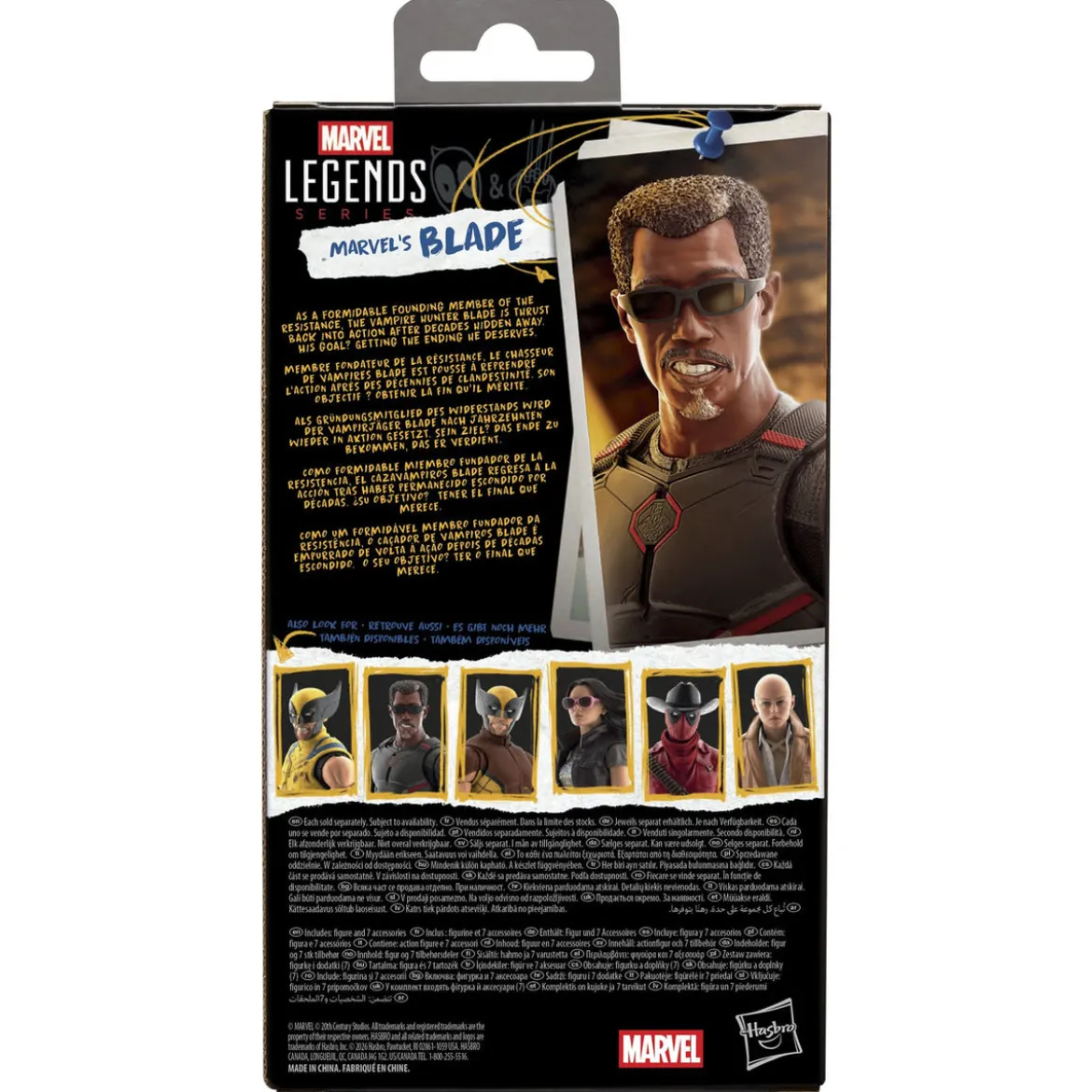 Deadpool & Wolverine Marvel Legends Actionfigur Marvel's
