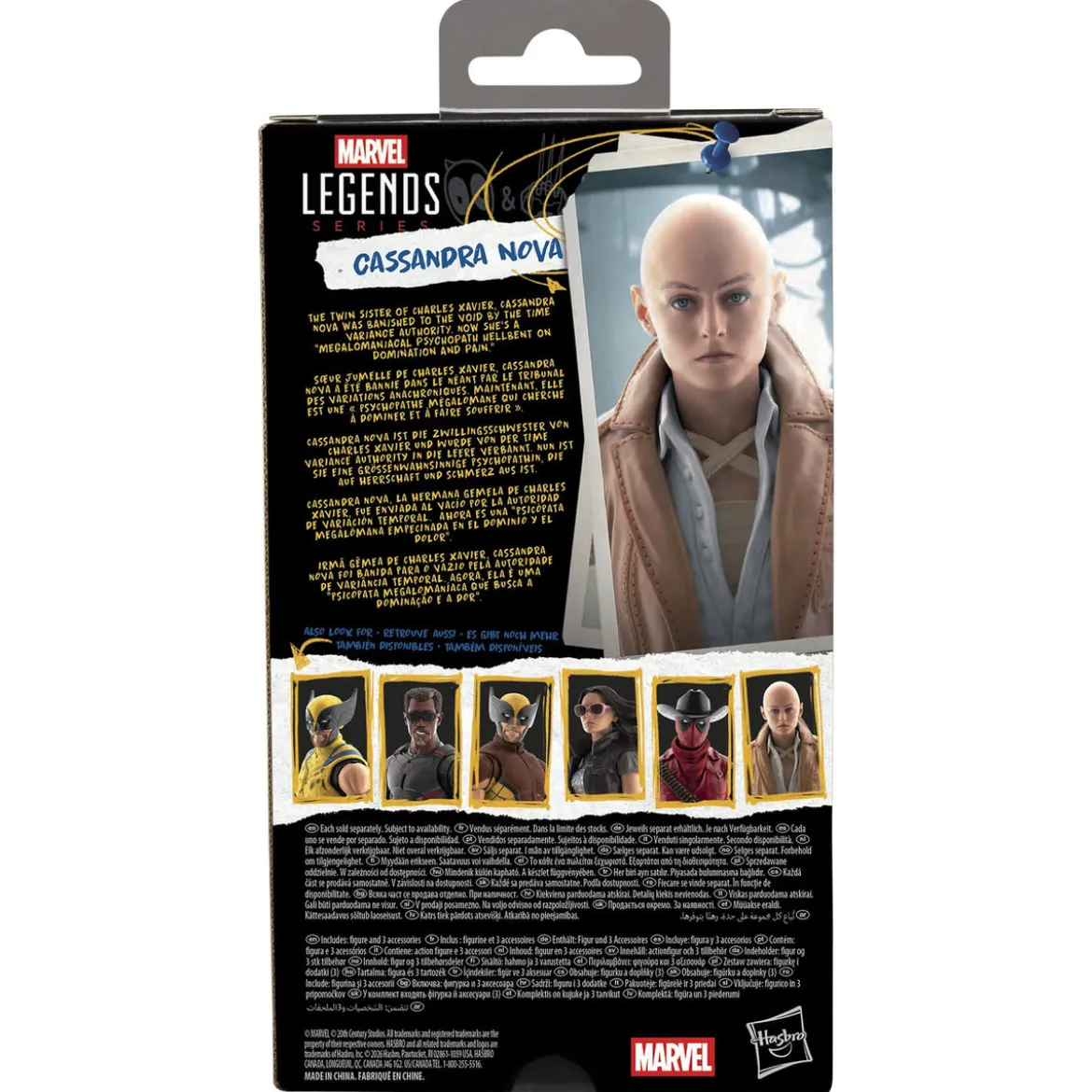 Deadpool & Wolverine Marvel Legends Actionfigur Cassandra