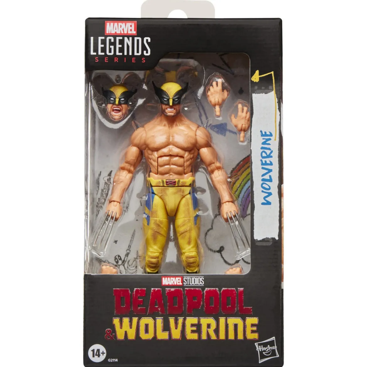 Deadpool & Wolverine Marvel Legends Actionfigur Wolverine