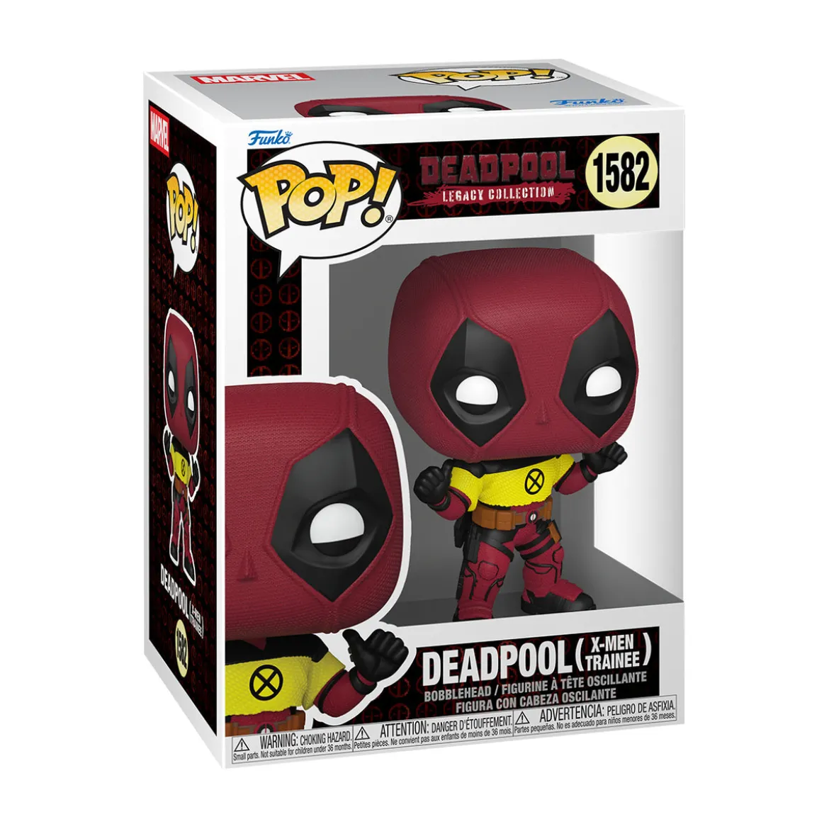 Deadpool - X-Men Shirt Funko Pop Wackelkopf-Figur
