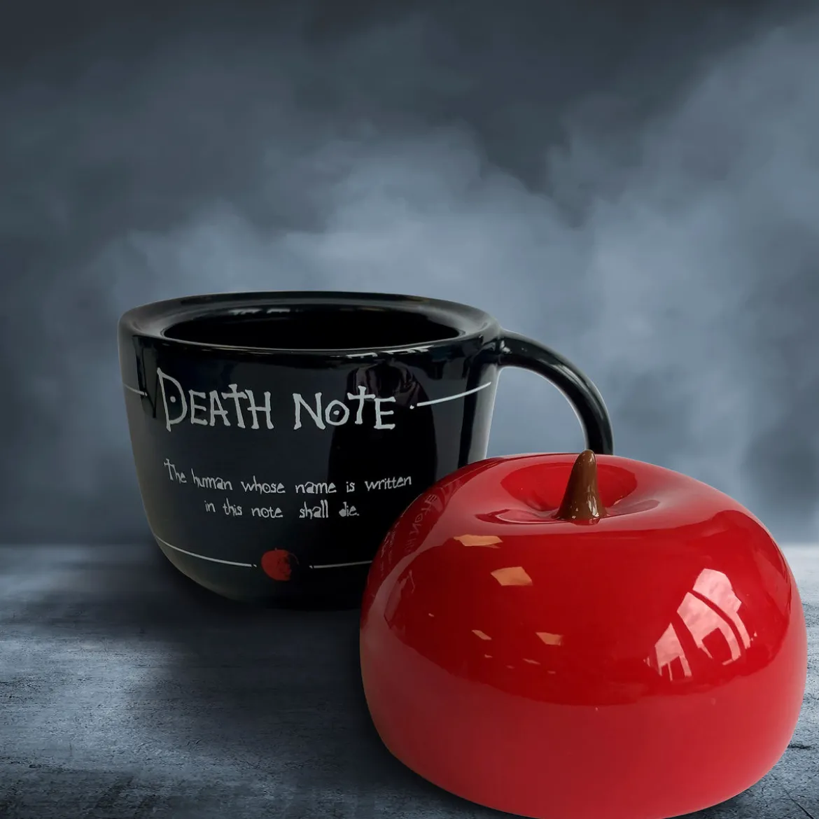Death Note - Apple 3D Tasse mit Deckel
