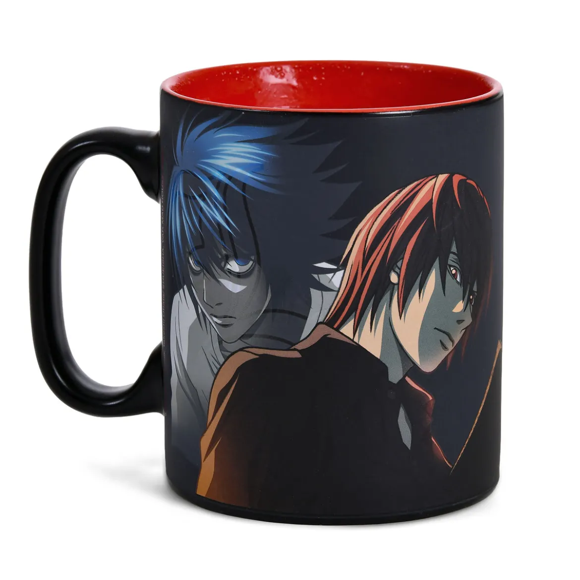 Death Note - L und Light Thermoeffekt Tasse