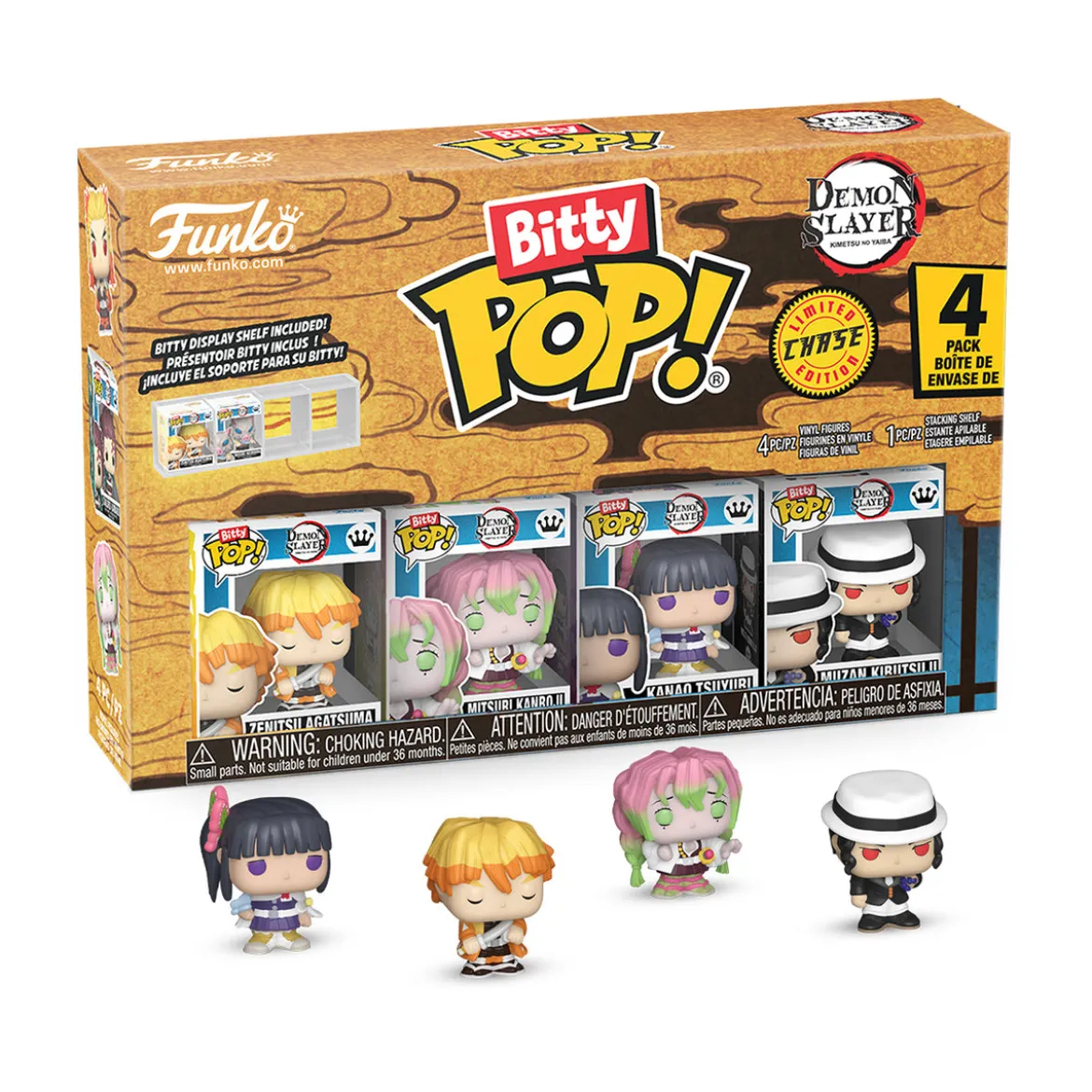 Demon Slayer - Funko Bitty Pop 4er Figuren Set Serie 1