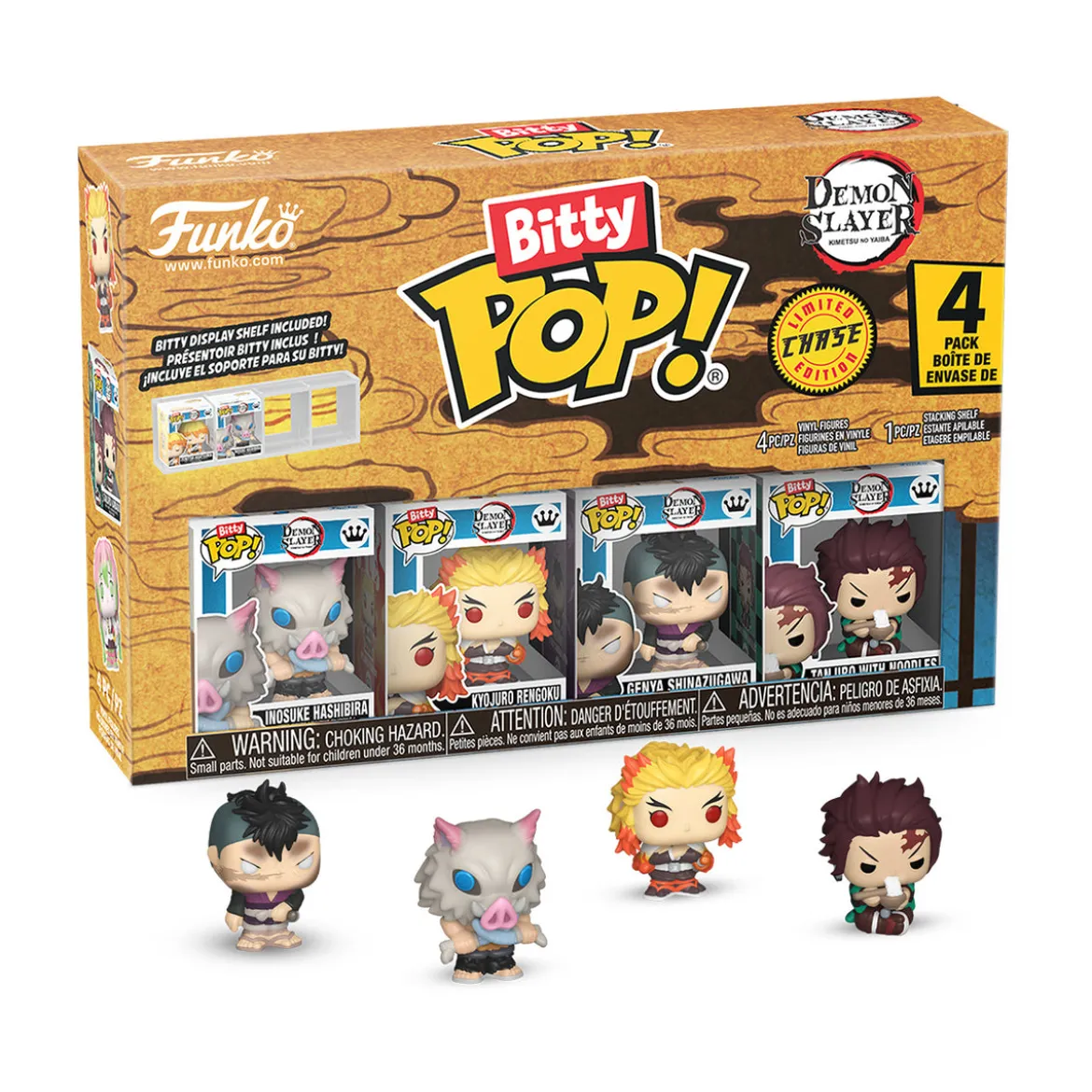 Demon Slayer - Funko Bitty Pop 4er Figuren Set Serie 3