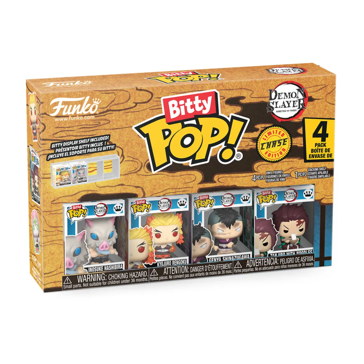 Demon Slayer - Funko Bitty Pop 4er Figuren Set Serie 3