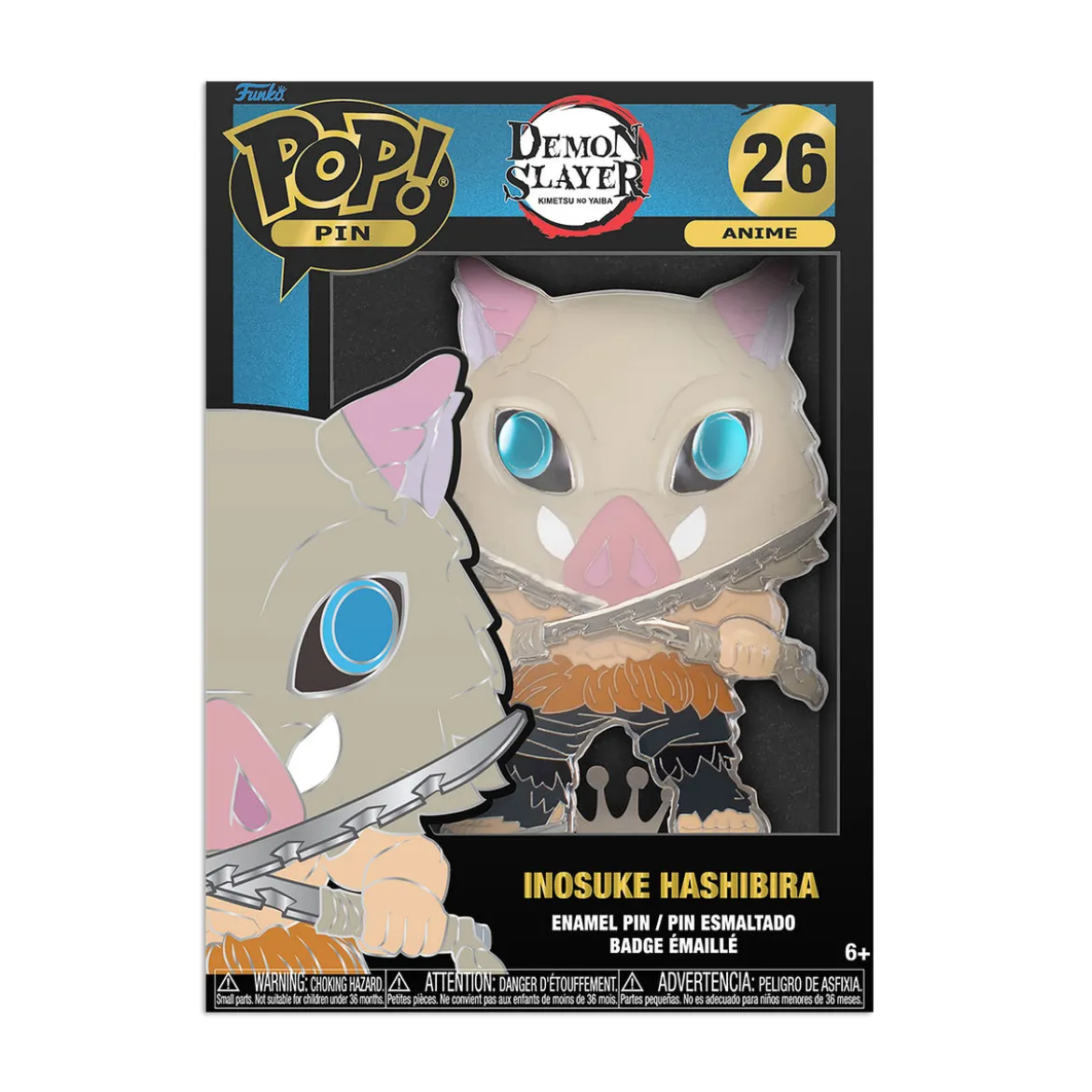 Demon Slayer - Inosuke Hashibira Funko Pop Pin 10 cm