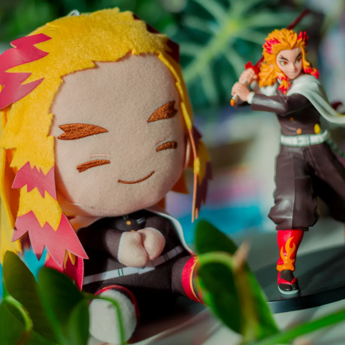 Demon Slayer - Kyojuro Rengoku Plüsch Figur