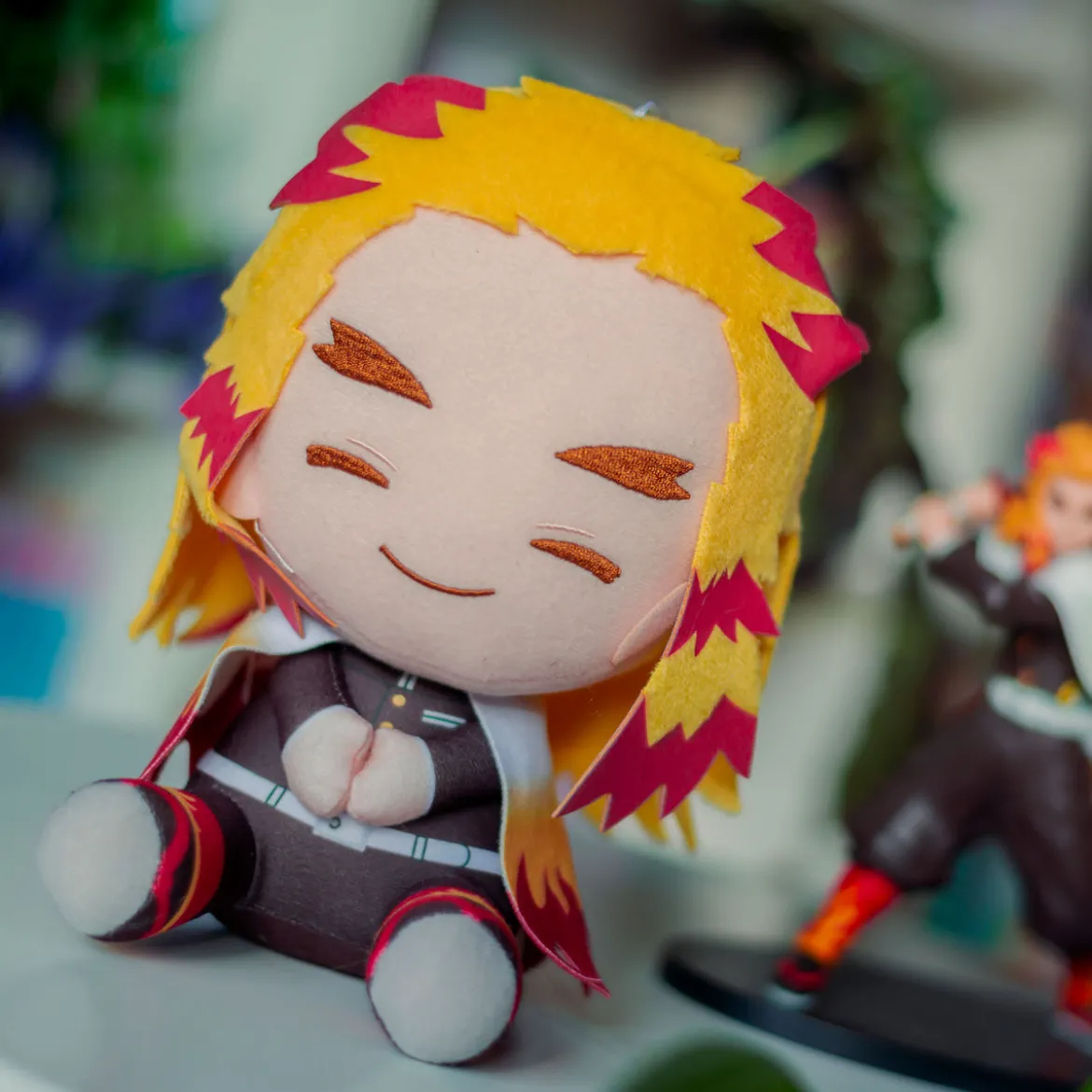Demon Slayer - Kyojuro Rengoku Plüsch Figur