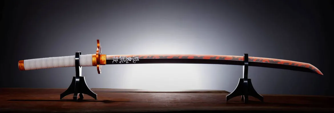 Demon Slayer - Kyojuro Rengoku Nichirin Schwert Replik