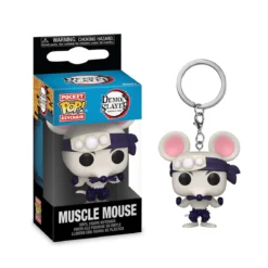 Demon Slayer - Muscle Mouse Funko Pop Schlüsselanhänger