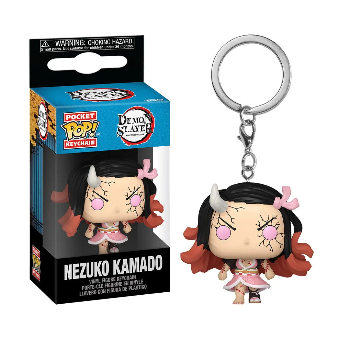 Demon Slayer - Nezuko (Demon Form) Funko Pop Schlüsselanhänger