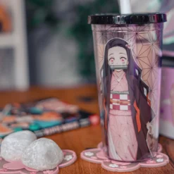 Demon Slayer - Nezuko Kamado Trinkbecher mit Strohhalm