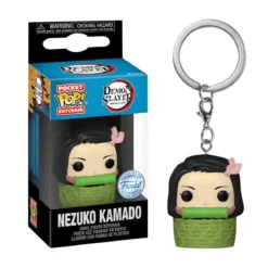 Demon Slayer - Nezuko'n BSKT Funko Pop Schlüsselanhänger