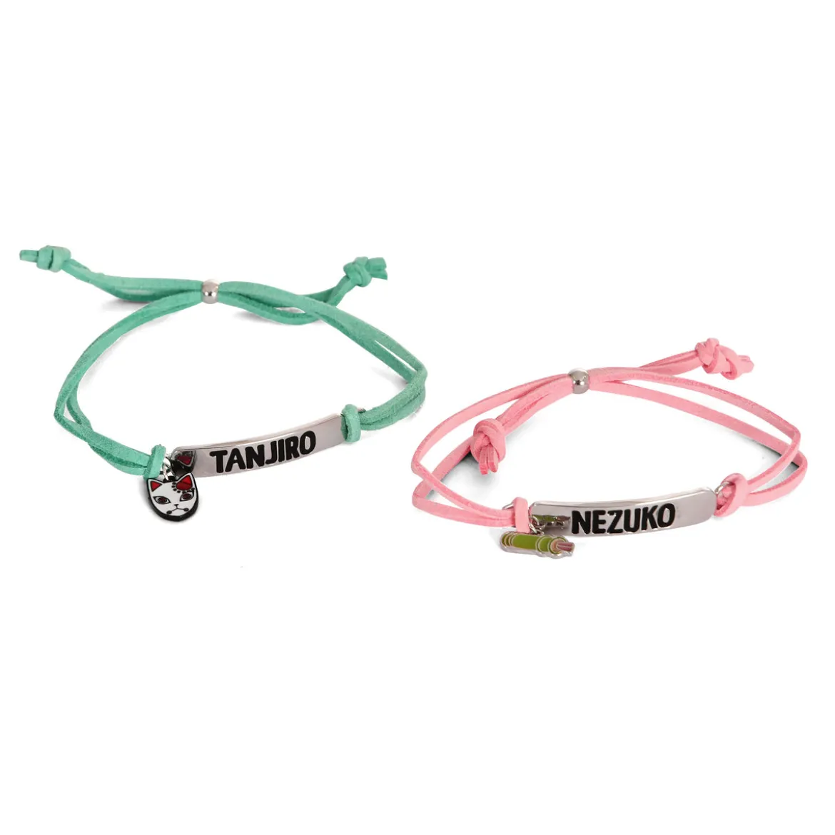Demon Slayer - Nezuko und Tanjiro Armbänder 2er Set