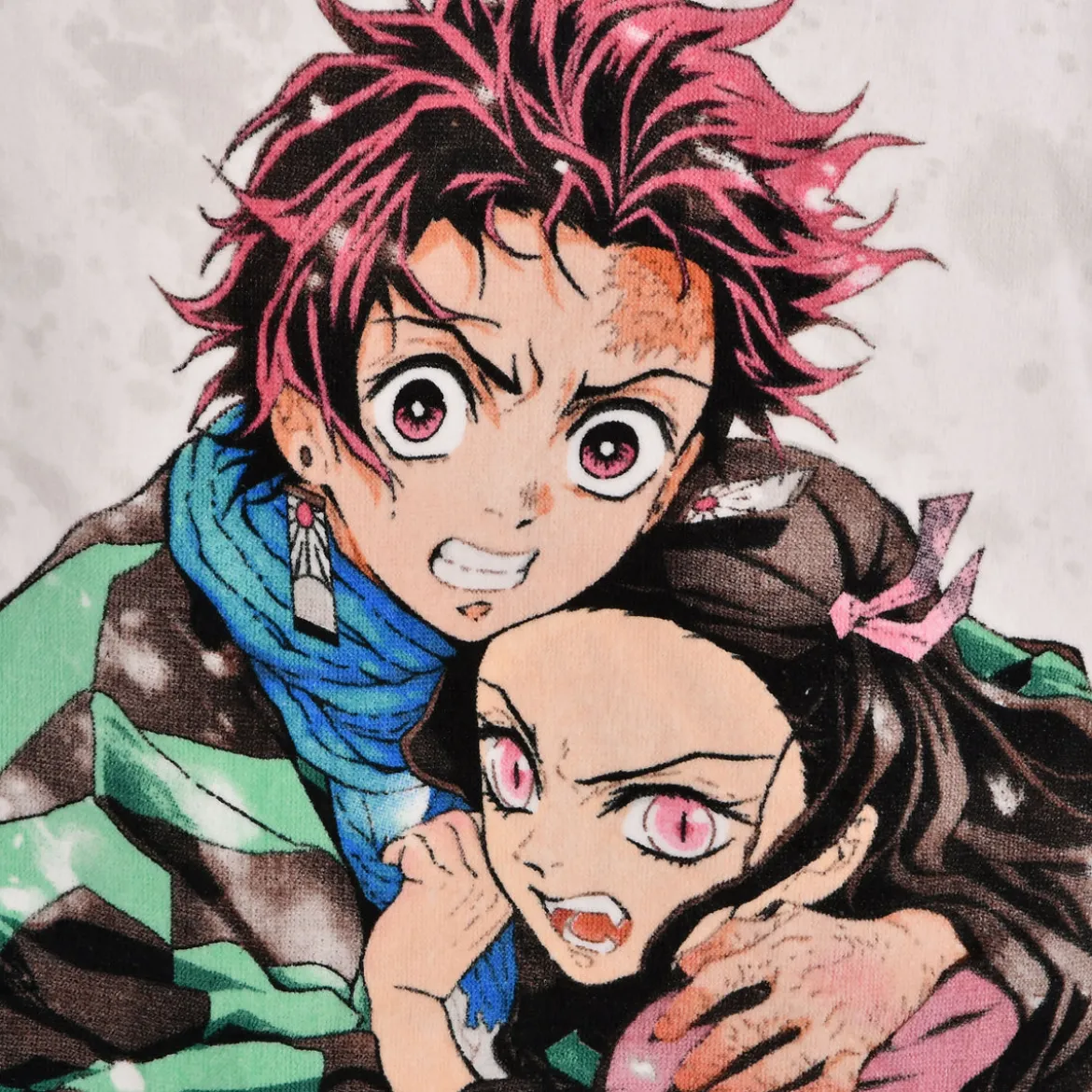 Demon Slayer - Nezuko und Tanjiro Kamado Badetuch