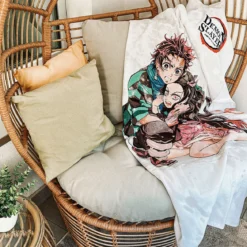 Demon Slayer - Nezuko und Tanjiro Kamado Badetuch