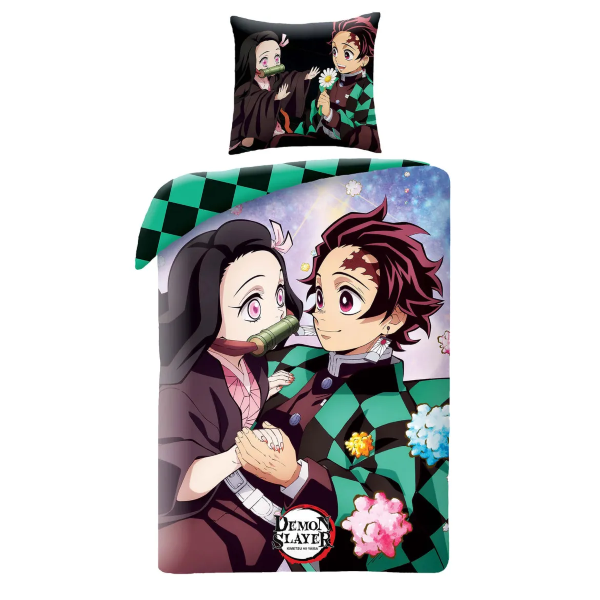 Demon Slayer - Nezuko und Tanjiro Bettwäsche