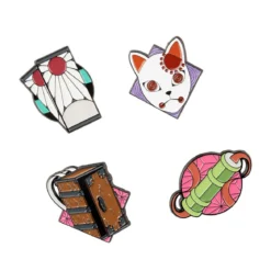 Demon Slayer - Symbol Pin 4er Set