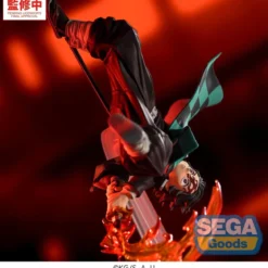 Demon Slayer - Tanjiro Kamado Figur Hinokami Kagura Setting Sun Transformation