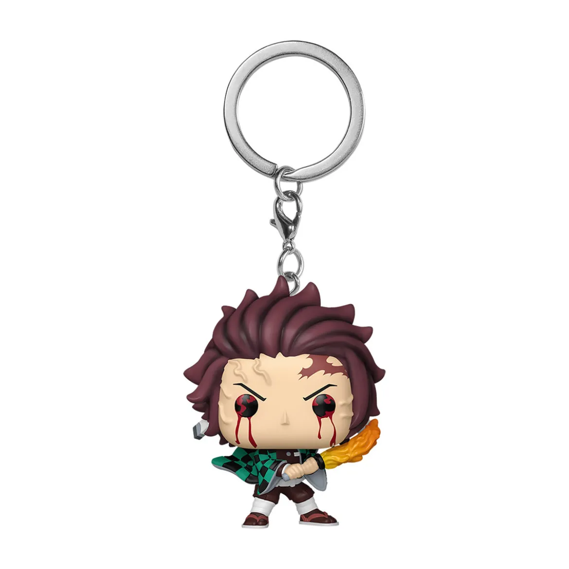 Demon Slayer - Tanjiro (Sun Breathing) Funko Pop Schlüsselanhänger
