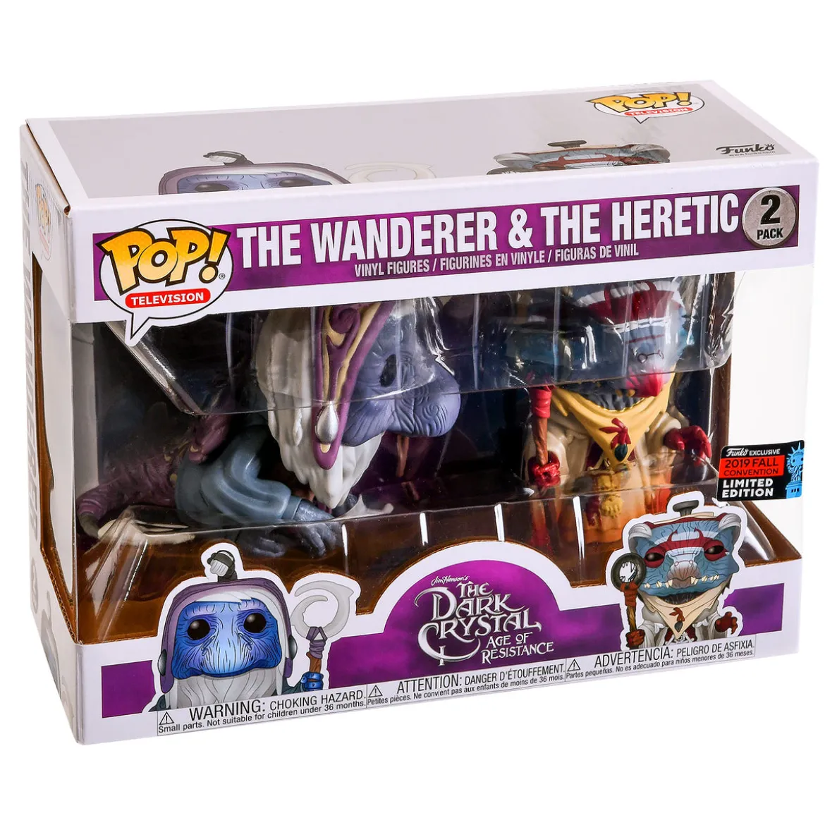 Der dunkle Kristall - Heretic & Wanderer Funko Pop Figuren