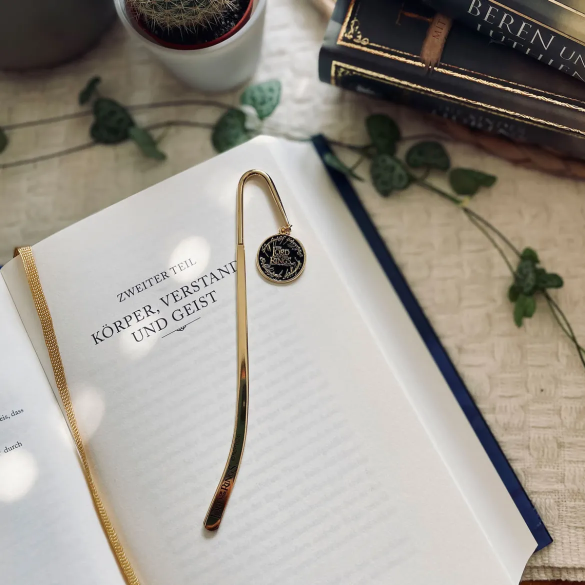 Der Eine Ring Lesezeichen - Der Herr der Ringe