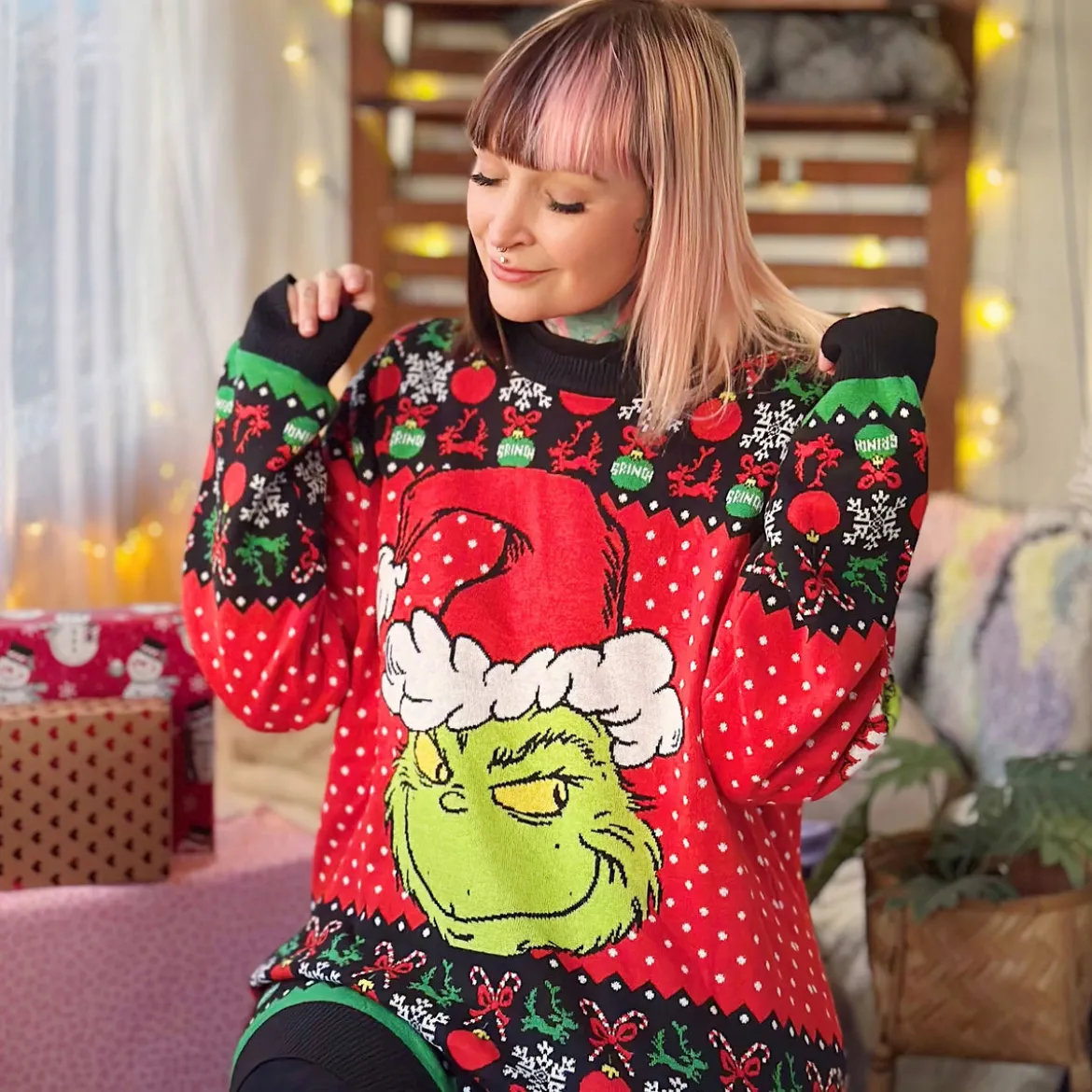 Der Grinch - Christmas Grinch Strickpullover
