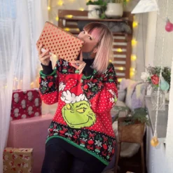 Der Grinch - Christmas Grinch Strickpullover