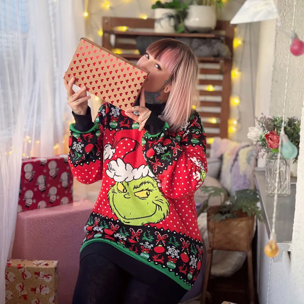 Der Grinch - Christmas Grinch Strickpullover