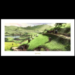 Der Herr der Ringe - Auenland Kunstdruck