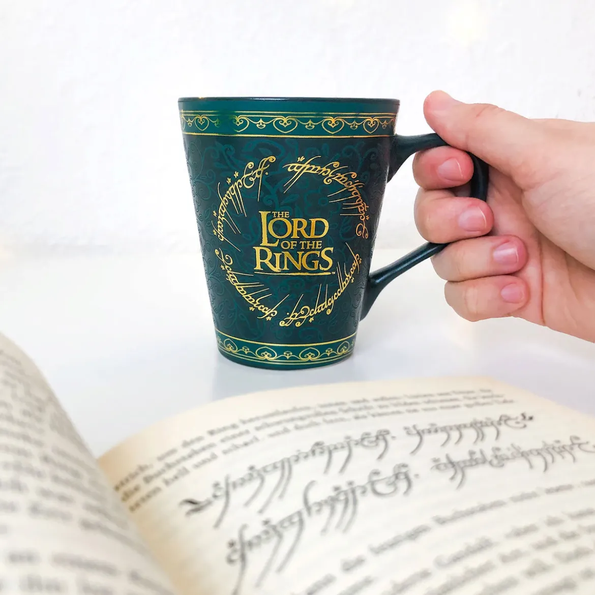 Der Herr der Ringe - Blattbrosche Tasse