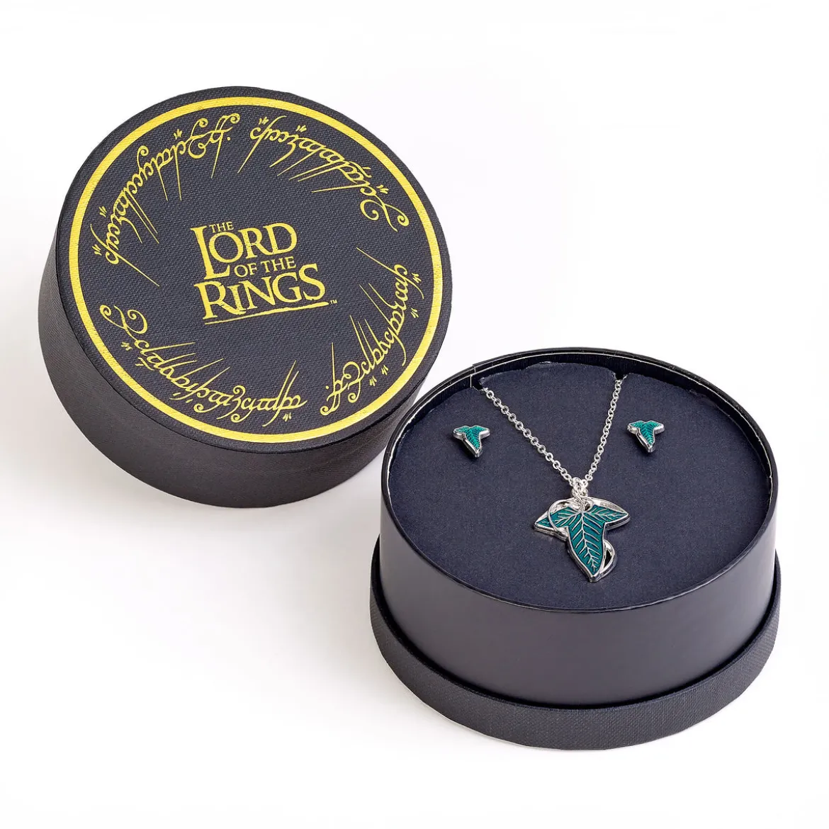 Der Herr der Ringe - Blattbrosche Schmuckset in Geschenkbox