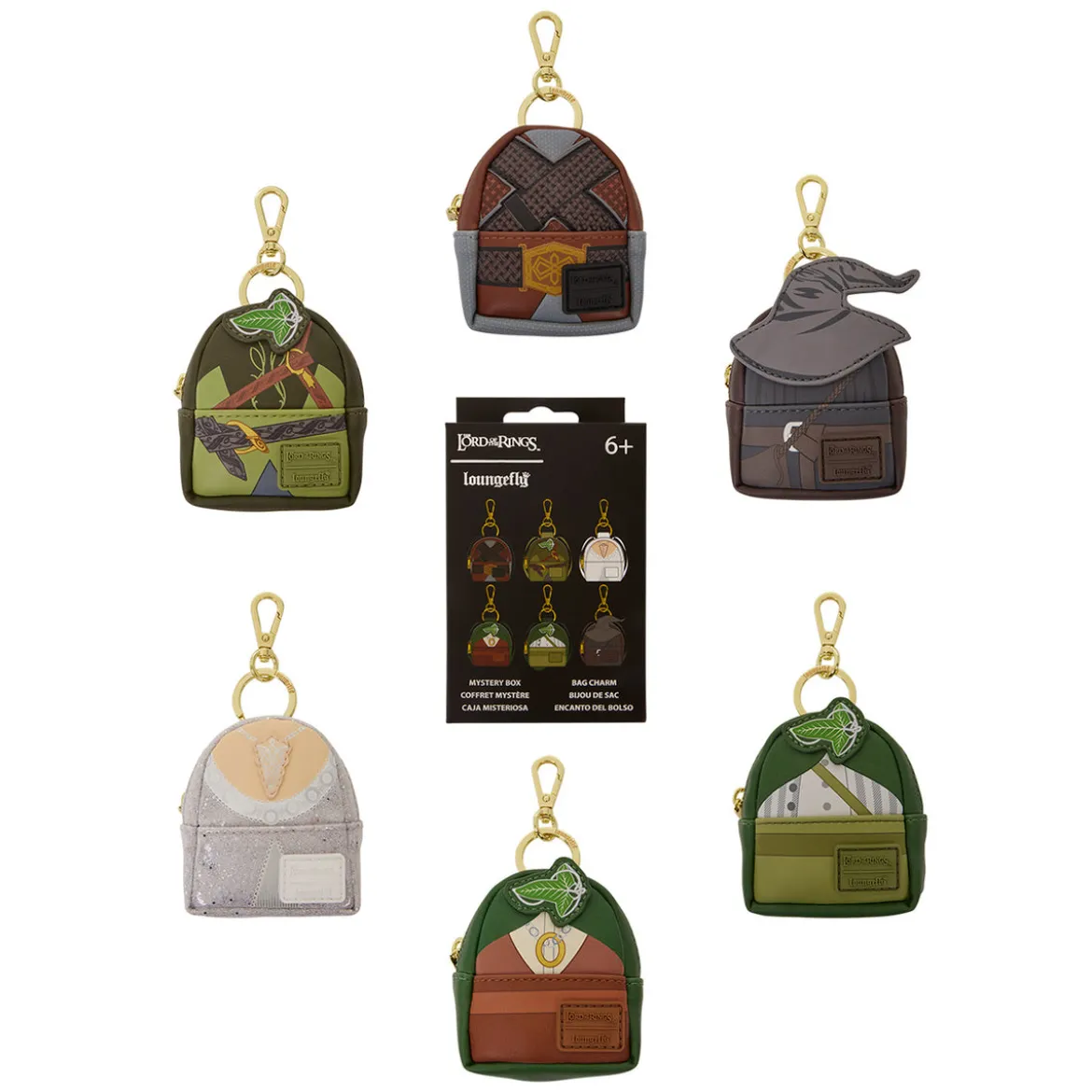 Der Herr der Ringe - Characters Mystery Mini Rucksack Schlüsselanhänger