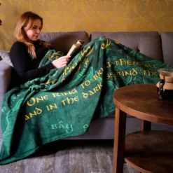 Der Herr der Ringe - Der Eine Ring Flauschdecke