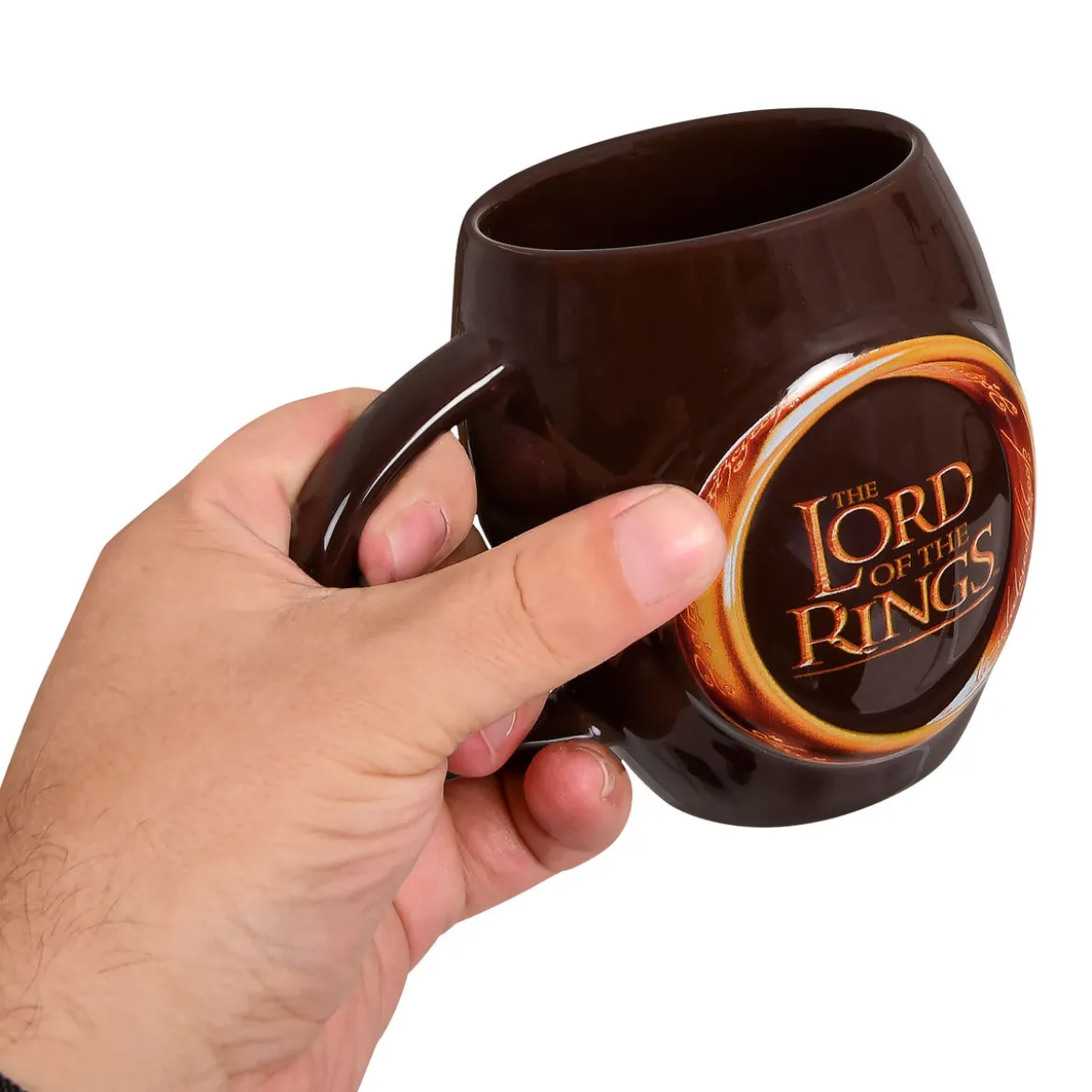 Der Herr der Ringe - Der Eine Ring Tasse braun