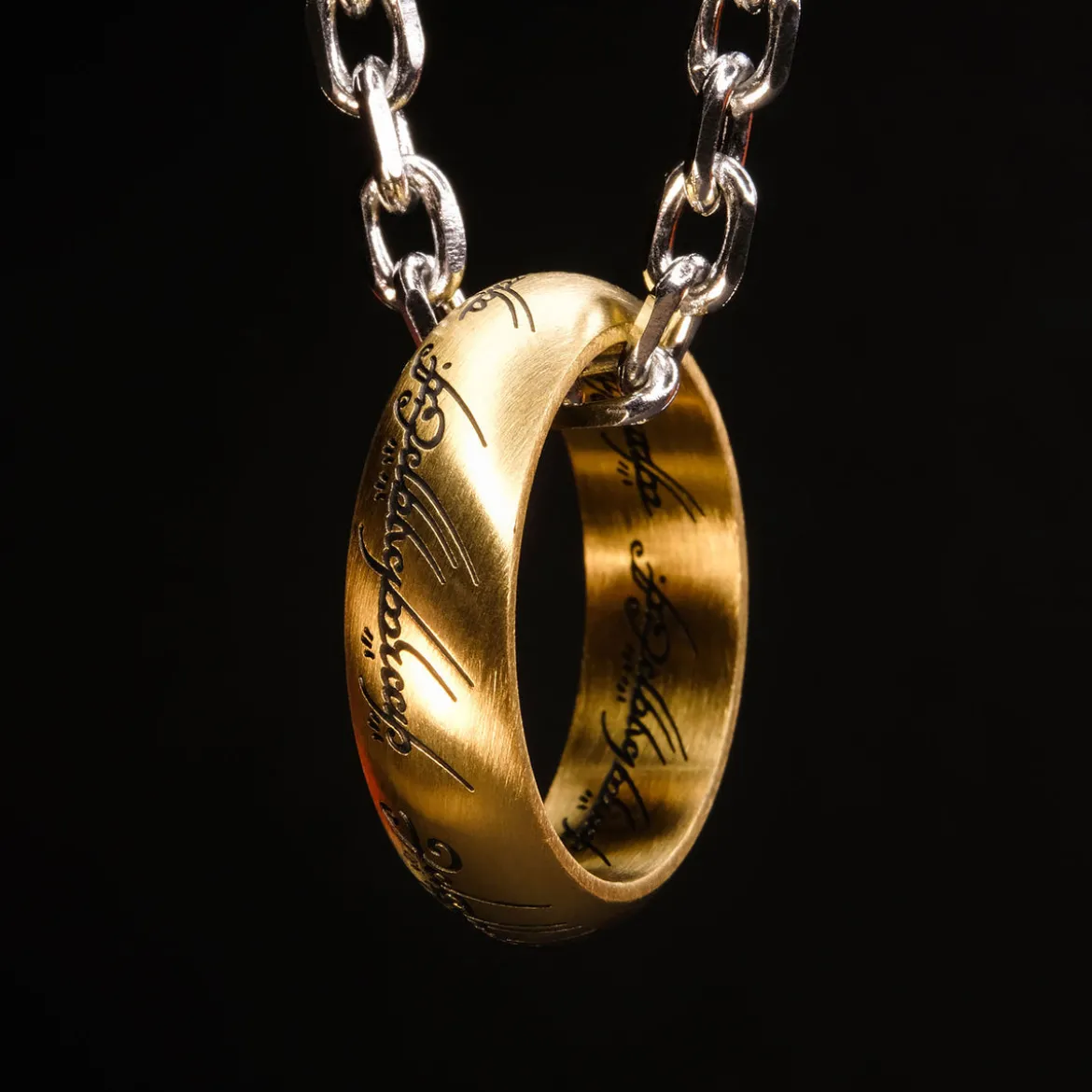 Der Herr der Ringe - Der Eine Ring an Kette Edelstahl