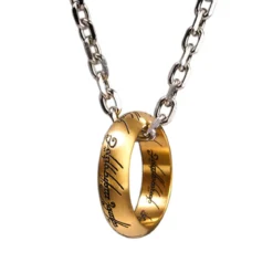 Der Herr der Ringe - Der Eine Ring an Kette Edelstahl