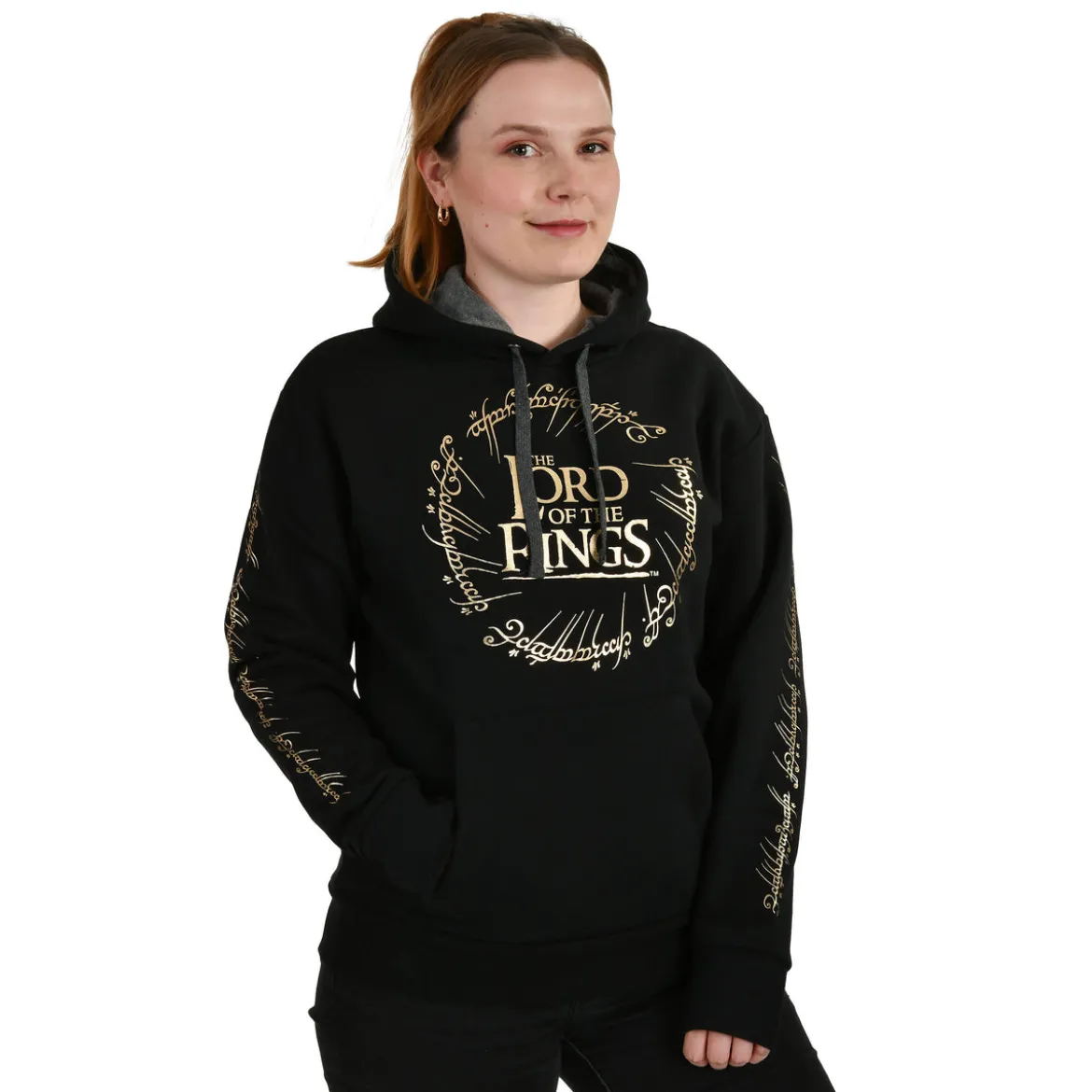 Der Herr der Ringe - Der Eine Ring Logo Hoodie