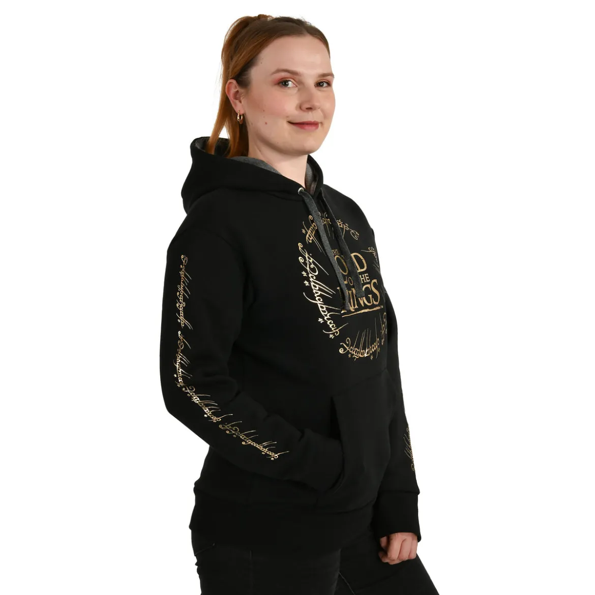 Der Herr der Ringe - Der Eine Ring Logo Hoodie
