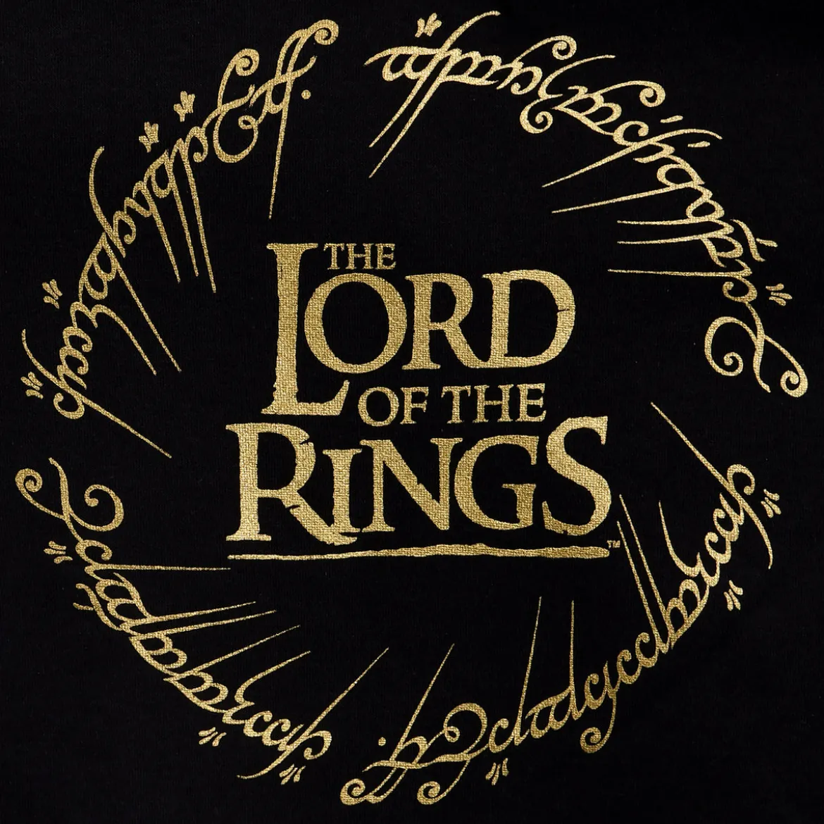 Der Herr der Ringe - Der Eine Ring Hoodie schwarz