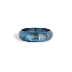 Der Herr der Ringe - Der Eine Ring im Schmuckdisplay, blau