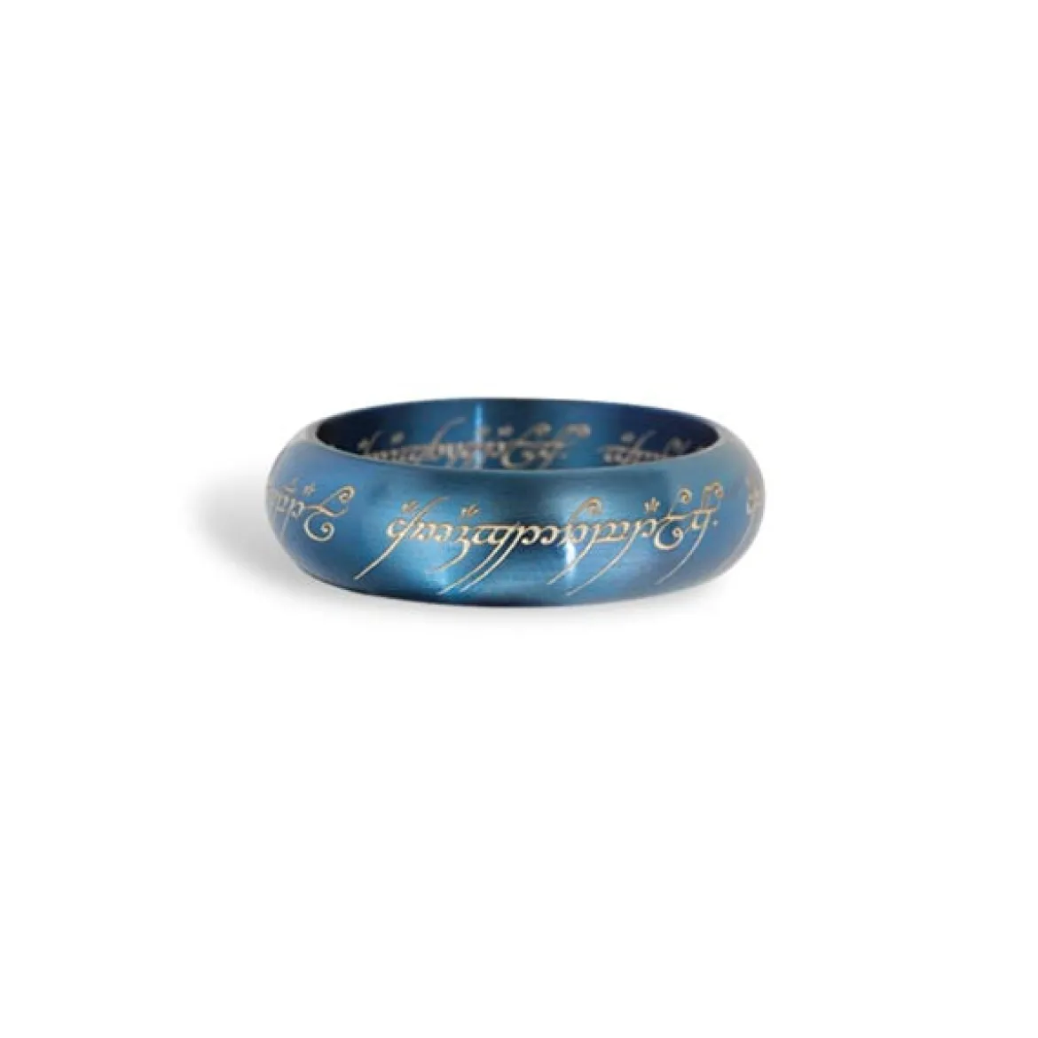 Der Herr der Ringe - Der Eine Ring im Schmuckdisplay, blau