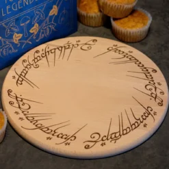 Der Herr der Ringe - Der Eine Ring Schneidebrett Buche